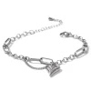 Anna K Jewelry - Armband Steel My Heart Stål