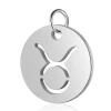 Anna K Jewelry - Berlock Stjärntecken Oxen Stål
