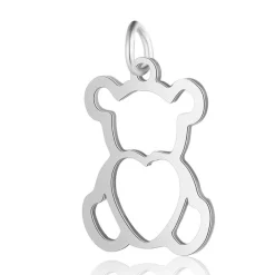 Anna K Jewelry - Berlock Symbols Nalle Stål