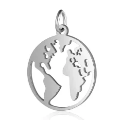 Anna K Jewelry - Berlock Symbols Jorden Stål
