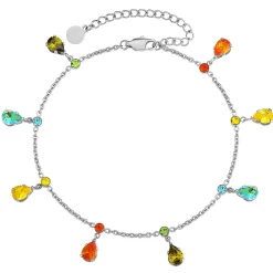 Anna K Jewelry - Fotlänk Mix Stål