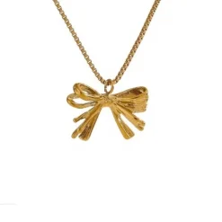 Anna K Jewelry - Halsband Rosett Guld