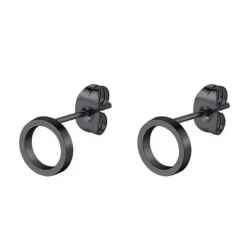 Anna K Jewelry - Örhängen Black Cirkle