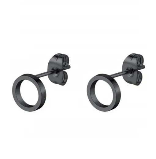 Anna K Jewelry - Örhängen Black Cirkle