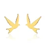 Anna K Jewelry - Örhängen Fågel Guld