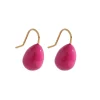 Anna K Jewelry - Örhängen Mini Drop Cerise