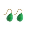 Anna K Jewelry - Örhängen Mini Drop Grön