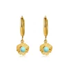 Anna K Jewelry - Örhängen Turquesa Flower