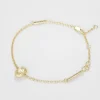 Björg Jewellery - Armband Anatomiskt Hjärta Guld