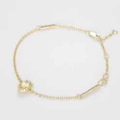 Björg Jewellery - Armband Anatomiskt Hjärta Guld