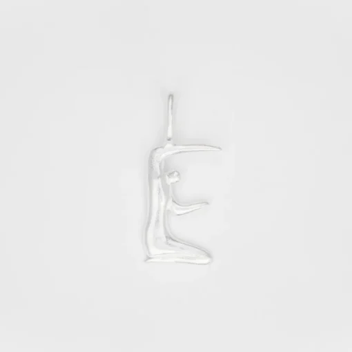 Björg Jewellery - Berlock Bokstav E Tiny Silver