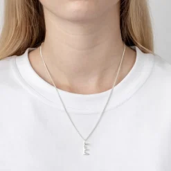 Björg Jewellery - Berlock Bokstav E Tiny Silver