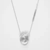 Björg Jewellery - Halsband Anatomiskt Hjärta Large Silver