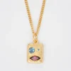 Björg Jewellery - Halsband The Good Omen Guld