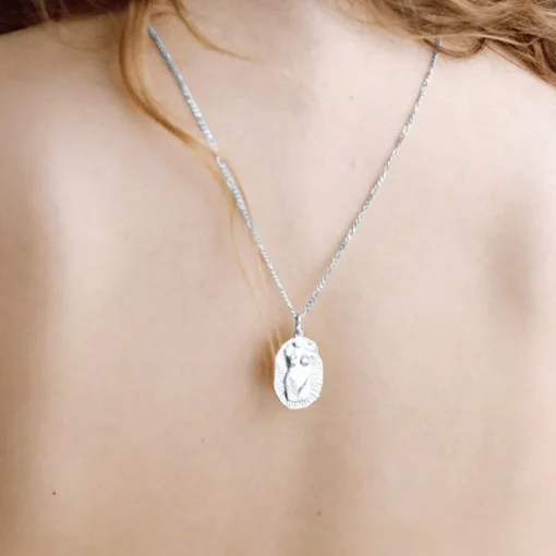 Björg Jewellery - Halsband Mother Of All Mothers Silver