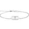 Blomdahl - Armband Triple Crystal Stål