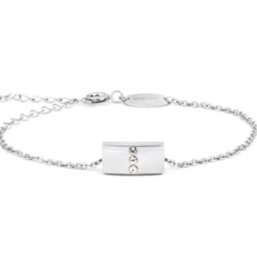 Blomdahl - Armband Triple Crystal Stål