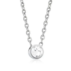 Blomdahl - Halsband Bezel Stål