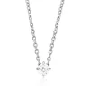 Blomdahl - Halsband Tiffany Smal Crystal Stål