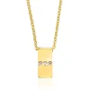 Blomdahl - Halsband Triple Crystal Guld