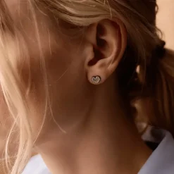 Blomdahl - Örhängen Sweetheart Titan Silver