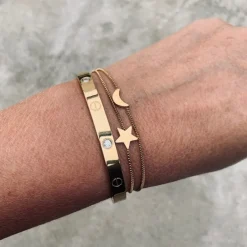 Bud To Rose - Armband Carmen Guld