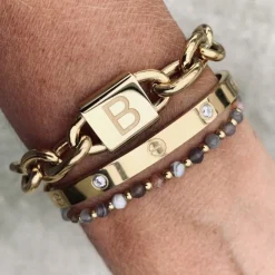 Bud To Rose - Armband Garbo Guld