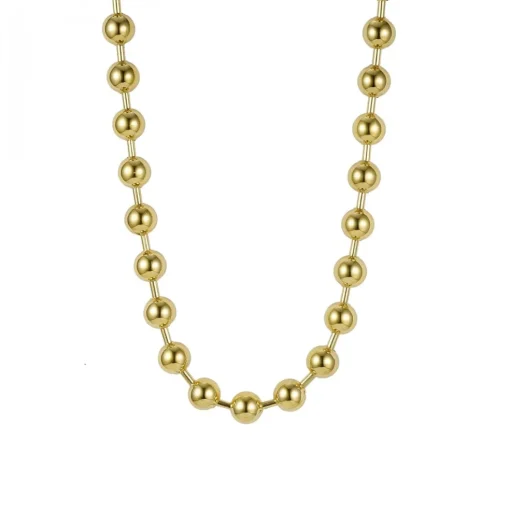 Bud To Rose - Halsband Eclipse Kort Guld
