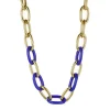 Bud To Rose - Halsband Granada Enamel Guld Blå