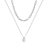 Bud To Rose - Halsband 2-i-1 Grace Duo Stål