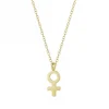 Bud To Rose - Halsband Woman Välgörenhet Guld