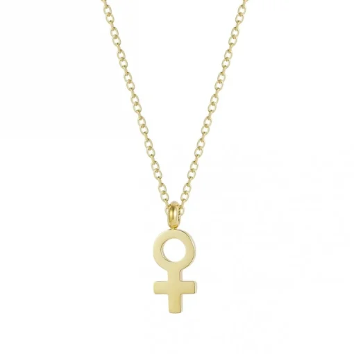 Bud To Rose - Halsband Woman Välgörenhet Guld