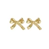 Bud To Rose - Örhängen Bow Guld