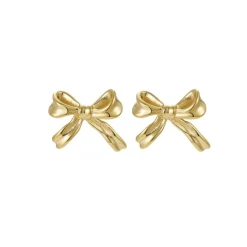 Bud To Rose - Örhängen Bow Guld