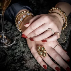 Bud To Rose - Ring Brea Maxi Guld