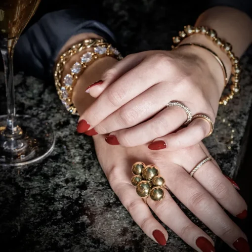 Bud To Rose - Ring Brea Maxi Guld