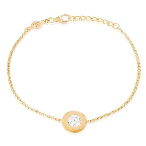 Carolina Gynning - Armband Älskad Medium Guld