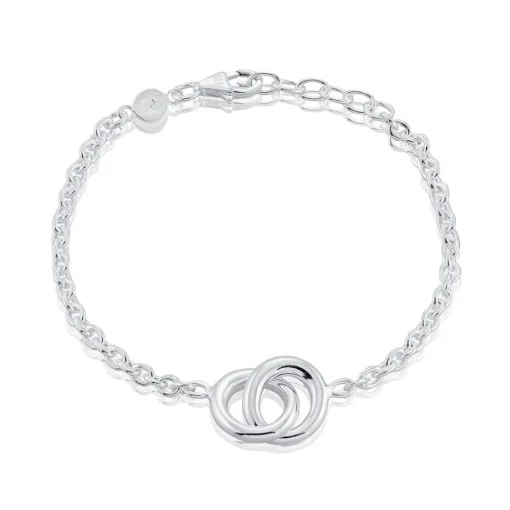 Carolina Gynning - Armband The Knot Silver