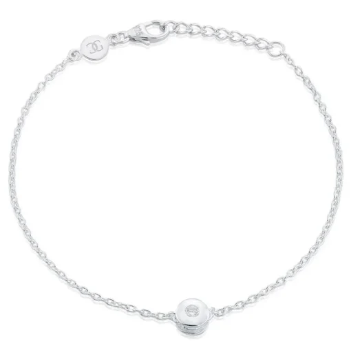 Carolina Gynning - Armband Älskad Medium Silver