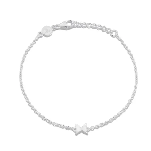 Carolina Gynning - Armband Petite Papillion Plain Silver