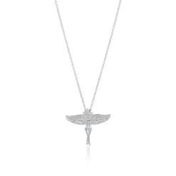 Carolina Gynning - Halsband Goddess of Love Silver
