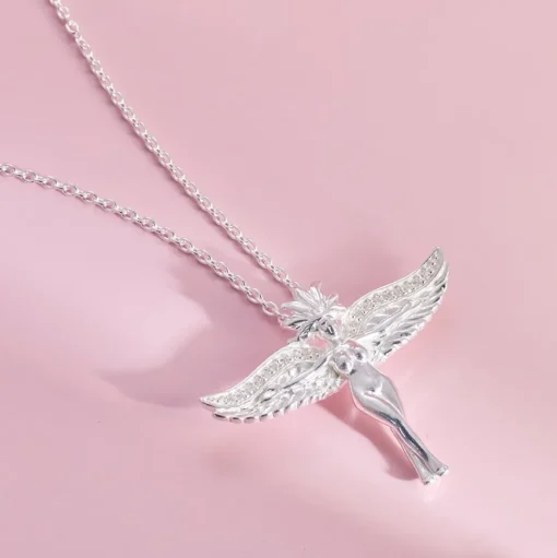 Carolina Gynning - Halsband Goddess of Love Silver