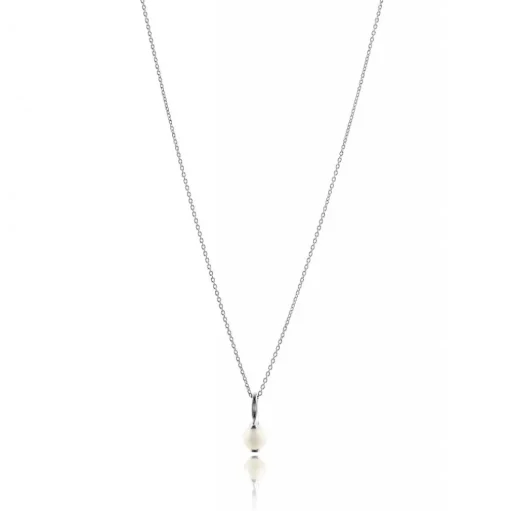 Carolina Gynning - Halsband Sweetness Pearl Silver