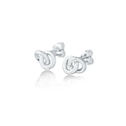 Carolina Gynning - Örhängen The Knot Silver