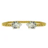 Caroline Svedbom - Armband Mini Drop Guld Crystal