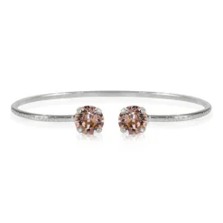 Caroline Svedbom - Armband Classic Stud Rhodium Vintage Rose