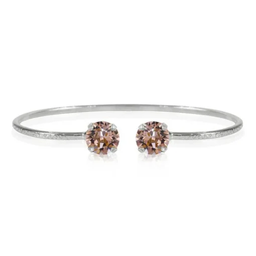 Caroline Svedbom - Armband Classic Stud Rhodium Vintage Rose