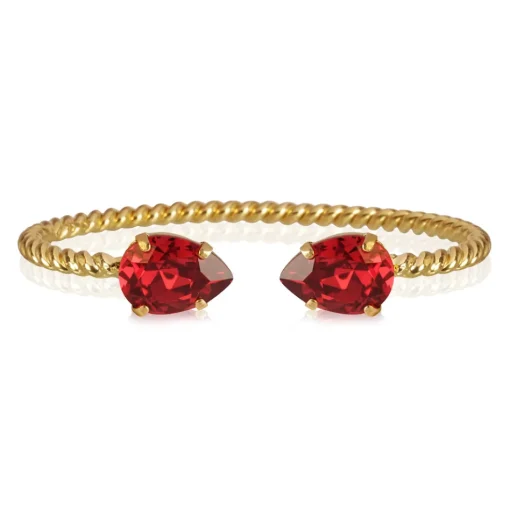 Caroline Svedbom - Armband Mini Drop Guld Scarlet
