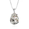 Caroline Svedbom - Halsband Classic Drop Rhodium Crystal