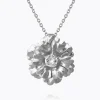 Caroline Svedbom - Halsband Blossom Rhodium Crystal